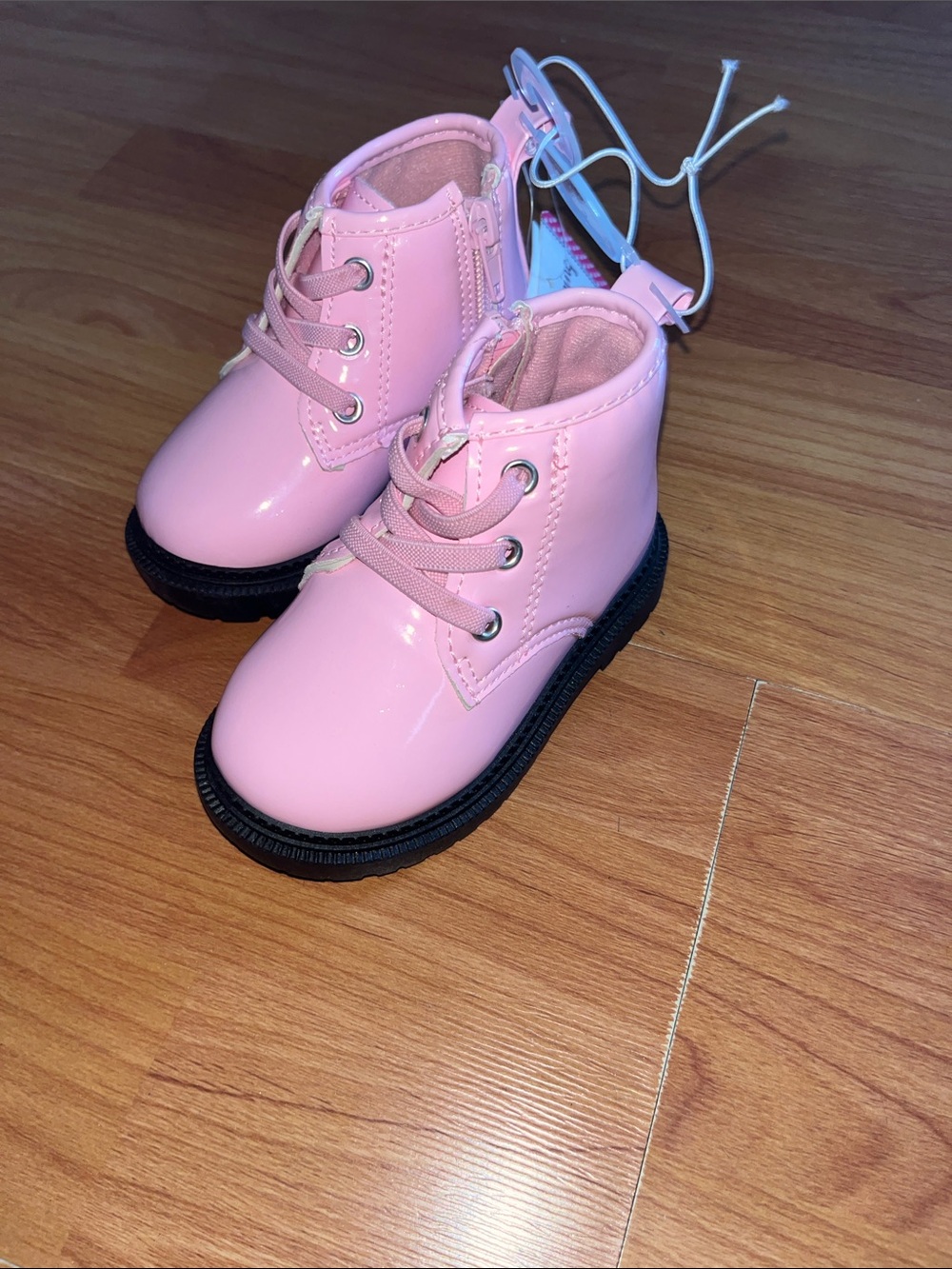 Stepping Stones Baby Girl Pink Boots